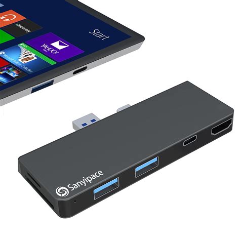 Buy USB C Docking Station for Microsoft Surface Pro 7, 6-in-1 Dock ...