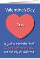 Valentine's Day Cards for Son from Greeting Card Universe