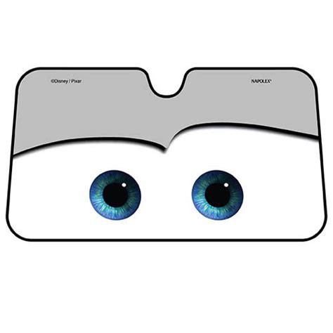 Buy Disney Pixar Cars Lightning McQueen Front Car Windshield Sun Shade (Gray) Online at ...