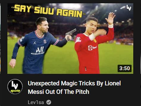 wtf football thumbnails on Youtube 😂 : r/footballmemes