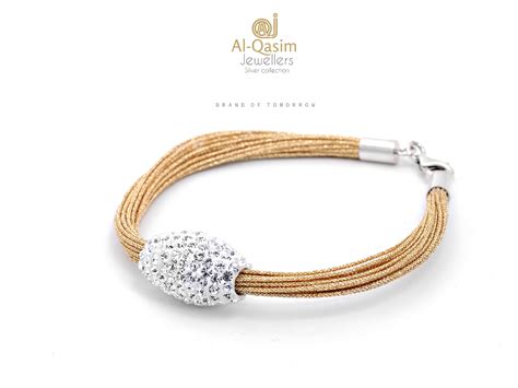 Swarovski Silk Bracelet | Al Qasim Jewellers