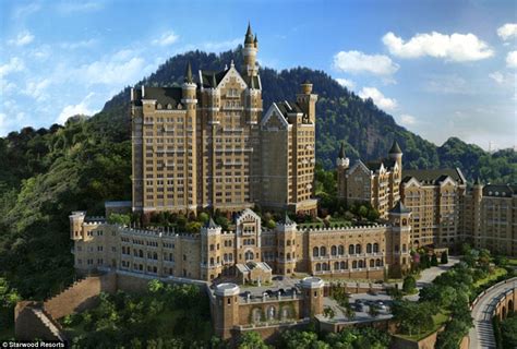 Castle Hotel opens in China boasting a £13k-a-night suite | Daily Mail ...