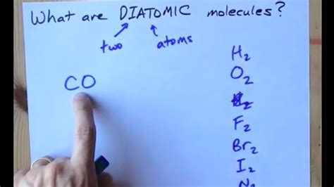 What are "diatomic" molecules? - YouTube