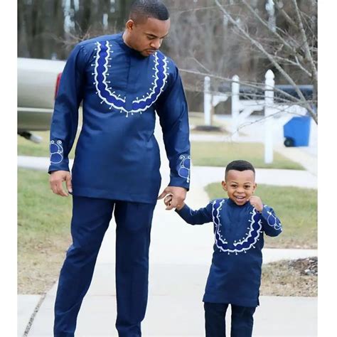 MEN dashiki parent kid set african clothing kids boy south africa mens ...