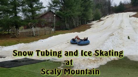 Snow Tubing and Ice Skating at Scaly Mountain Outdoor Center in North Carolina - December 2017 ...