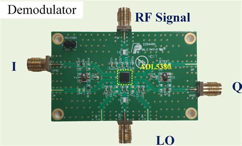 Photo of the manufactured demodulator | Download Scientific Diagram