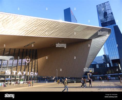 Rotterdam central station *** Local Caption *** Netherlands, Holland ...