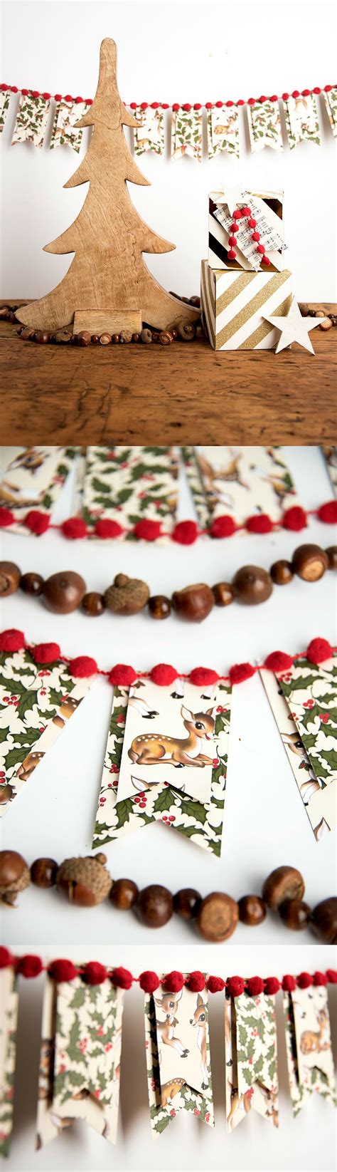 DIY Christmas Banner | Christmas banners, Christmas banner diy, Vintage ...