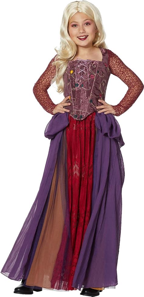 Spirit Halloween Adult Sarah Sanderson Deluxe Hocus Pocus Costume OFFICIALLY LICENSED ...