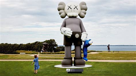 Go See NYC Artist KAWS' Massive Sculpture On The Mornington Peninsula