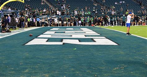 Lincoln Financial Field end zones feature new Eagles wordmark | PhillyVoice