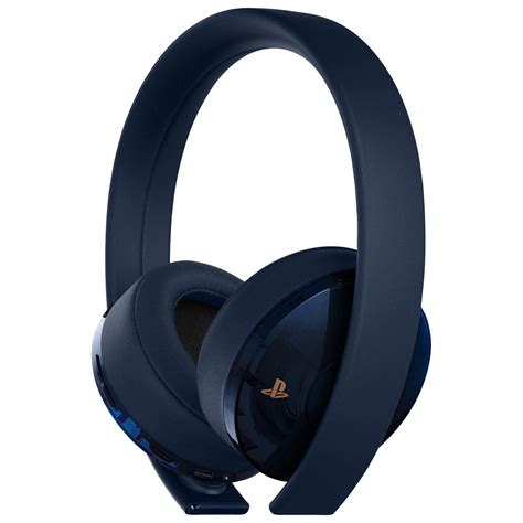 Sony PS4 PlayStation Gold Wireless Headset 500 Million Limited Edition ...