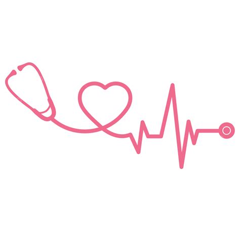 Heart Pulse Cardiogram Line Heartbeat, Heartbeat, Heart Cardiogram Line ...