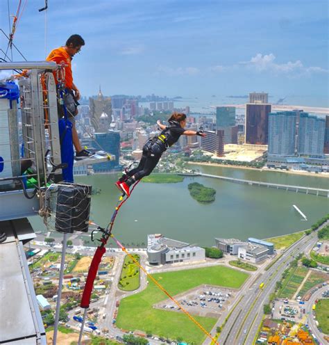 Macau Tower: World's Highest Bungee Jump! - Lust For The Sublime - Art and Travel Around the World