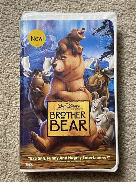 VINTAGE DISNEY &BROTHER Bear" VHS Movie 2004 Factory Sealed New! $4.99 - PicClick