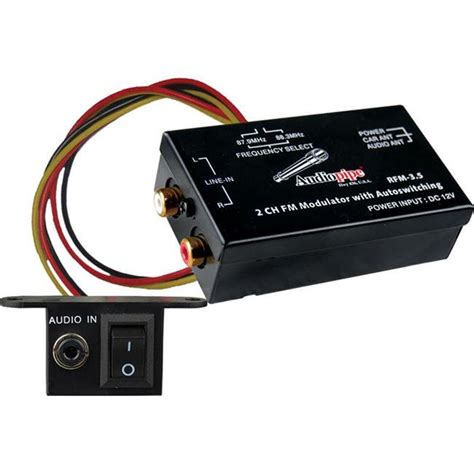 FM Stereo Modulator with Remote Switch - Walmart.com - Walmart.com