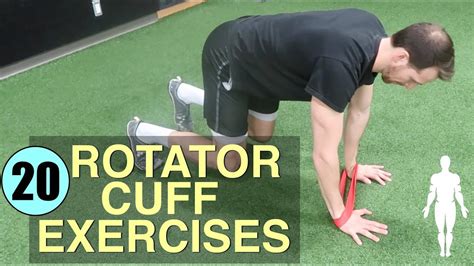 20 ROTATOR CUFF EXERCISES | Human 2.0 - YouTube | Rotator cuff, Rotator cuff exercises, Shoulder ...