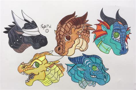 Dragonets of Destiny by Drawgonite on DeviantArt