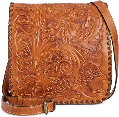 Patricia Nash Granada Crossbody, Gold: Amazon.ca: Clothing & Accessories