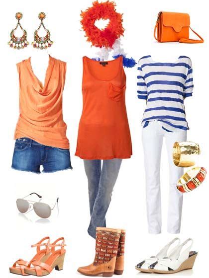 17 Best images about Orange and blue outfits on Pinterest | Riding boots, Royal blue skirts and ...