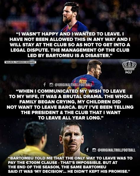 Interview given by Messi💔💔💔 | I want to leave, Interview, Disasters