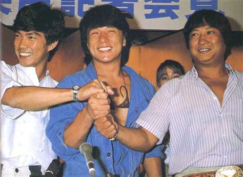 Yuen Biao, Jackie Chan and Sammo Hung aka 'The Three Brothers' or 'The Three Dragons.' | Jackie ...