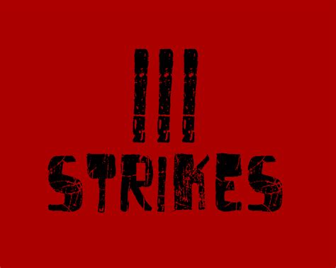 The Relentless Fight: Three Strikes You're Out