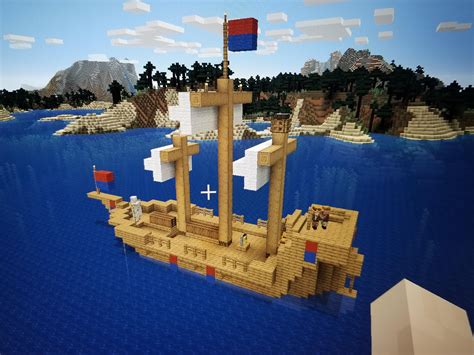 Minecraft Pirate Ship Plans