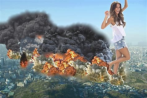 Pt 4: Giantess Jana Kramer DESTROYS Seoul!!! by abc35 on DeviantArt