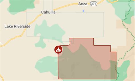 Map: Bonny Fire evacuation zone expanded in Riverside County