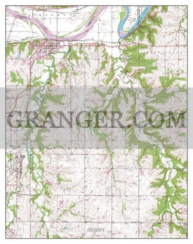 Image of USA TIMELESS MAPS. De Soto, Kansas, Map 1951, 1:24000, United ...