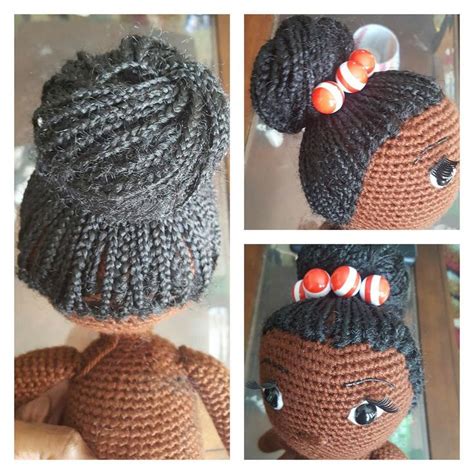 52 best Crochet Doll Hairstyles!!!! images on Pinterest | Doll ...