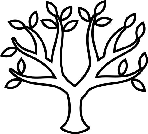 Tree Plant Outline Icon Vector 5162708 Vector Art at Vecteezy
