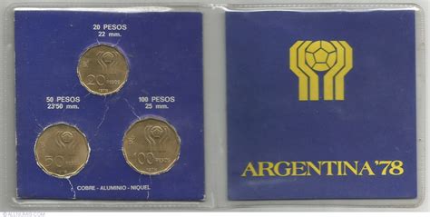 World Soccer Cup - Argentina 1978, Mint sets - Argentina - Coin - 35219