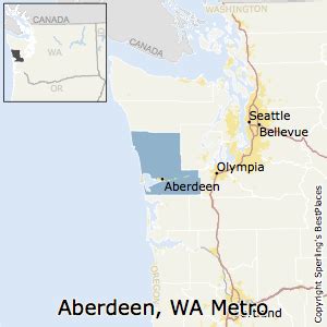 Aberdeen Washington Map