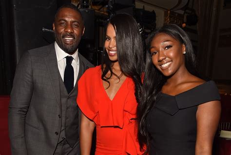 Idris Elba and Family at the Evening Standard Awards | POPSUGAR Celebrity