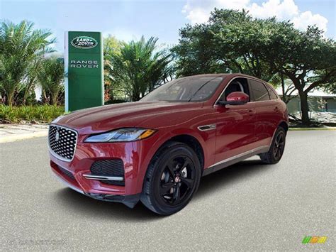 2021 Firenze Red Jaguar F-PACE P250 S #142264426 Photo #22 | GTCarLot.com - Car Color Galleries