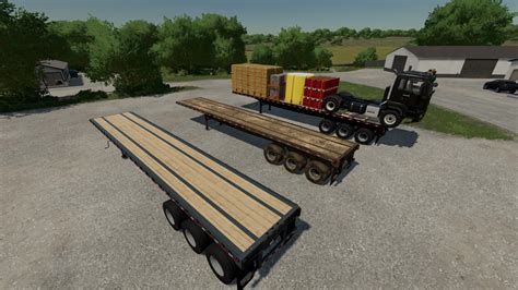 FlatBed Trailer IBM JMT19 FS22 - KingMods