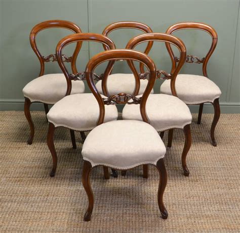 Antique Balloon Back chairs - Antiques World