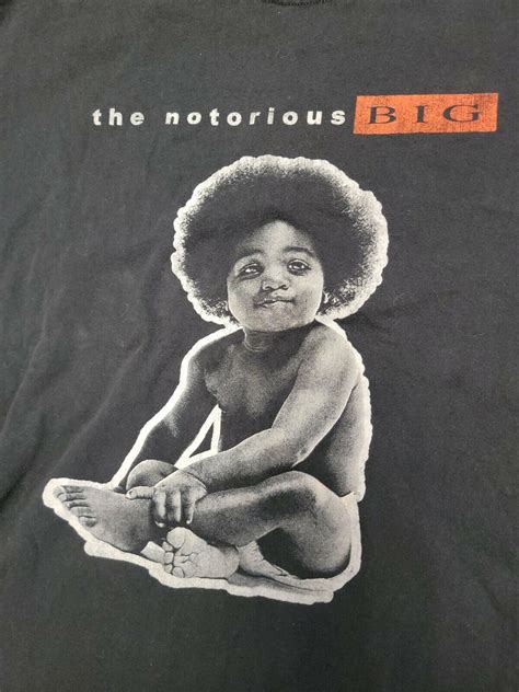 Notorious B.I.G Biggie Smalls Baby Mens Vintage T-Shi… - Gem