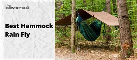 Enjoy a Comfy Respite at Camp With The Best Hammock Rain Fly - Outdoorfilming | Outdoor Products ...