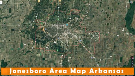 Jonesboro Arkansas Map