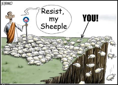 Sheeple are the New Lemmings - Imgflip