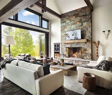 Marvelous 15 Rustic Living Room Interior Design For Awesome Home Decor Ideas ht… | Modern rustic ...