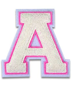 Arrow Emblems > Products > Chenille > Letters