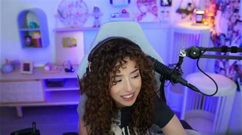 pokimane curly hair comeback overwatch today with .mkv - YouTube