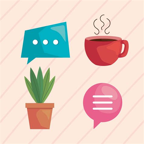 set of icons for virtual meeting 3809737 Vector Art at Vecteezy