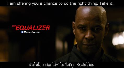 MoviesQuotes by MoviesPresent: The Equalizer มัจจุราชไร้เงา