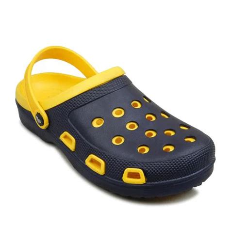 Buy SFR Navy-Yellow Sandals For Men Online at Best Prices in India ...