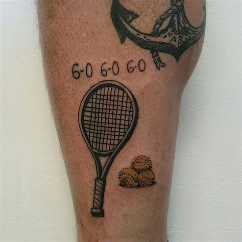 18 Cool Tennis Tattoo Ideas - Styleoholic